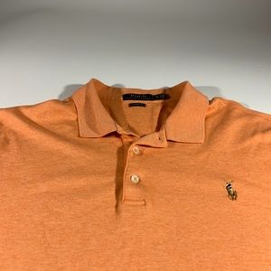 Light orange Polo Ralph Lauren classic fit polo
